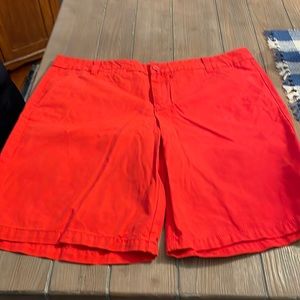 Women’s GAP orange Bermuda shorts